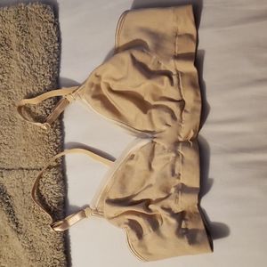 Hanes Women's Comfortflex fit convertible wire free bra medium tan